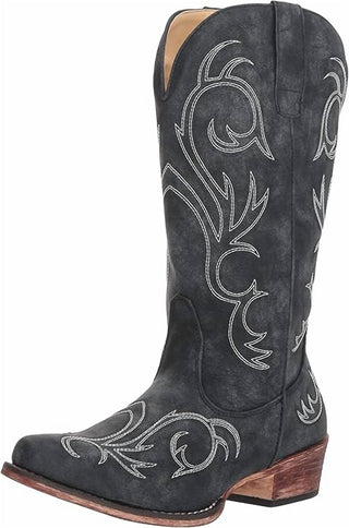 Roper - Women's Riley Faux Leather Western Boots