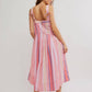 Free People - Women's Primavera Striped Midi Dress