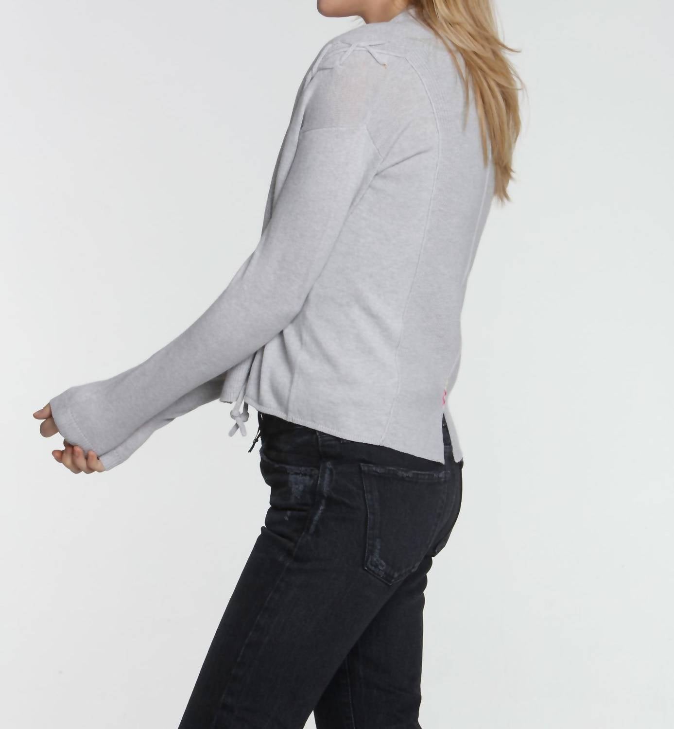 Label+Thread - Twisted Tie Cardigan