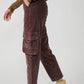 Free People - HARD CRUSHIN' PLUSH CARGO PANTS