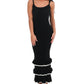 Klesis - Seaside Ruffle Knit Maxi Dress