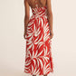Z Supply - Elodi Palm Floral Midi Dress