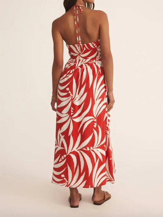 Z Supply - Elodi Palm Floral Midi Dress