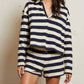 Perfectwhitetee - Women's Liz Stripe Jersey Shorts