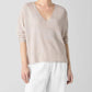 Eileen Fisher - Organic Linen Cotton V-Neck Top
