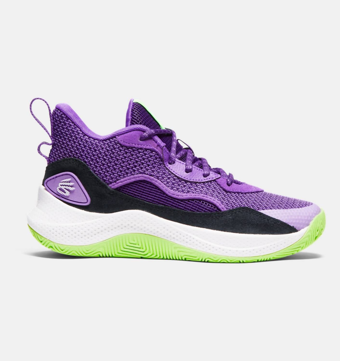 Under Armour - Boy's Curry 3z 24 Suede Basketball Shoes