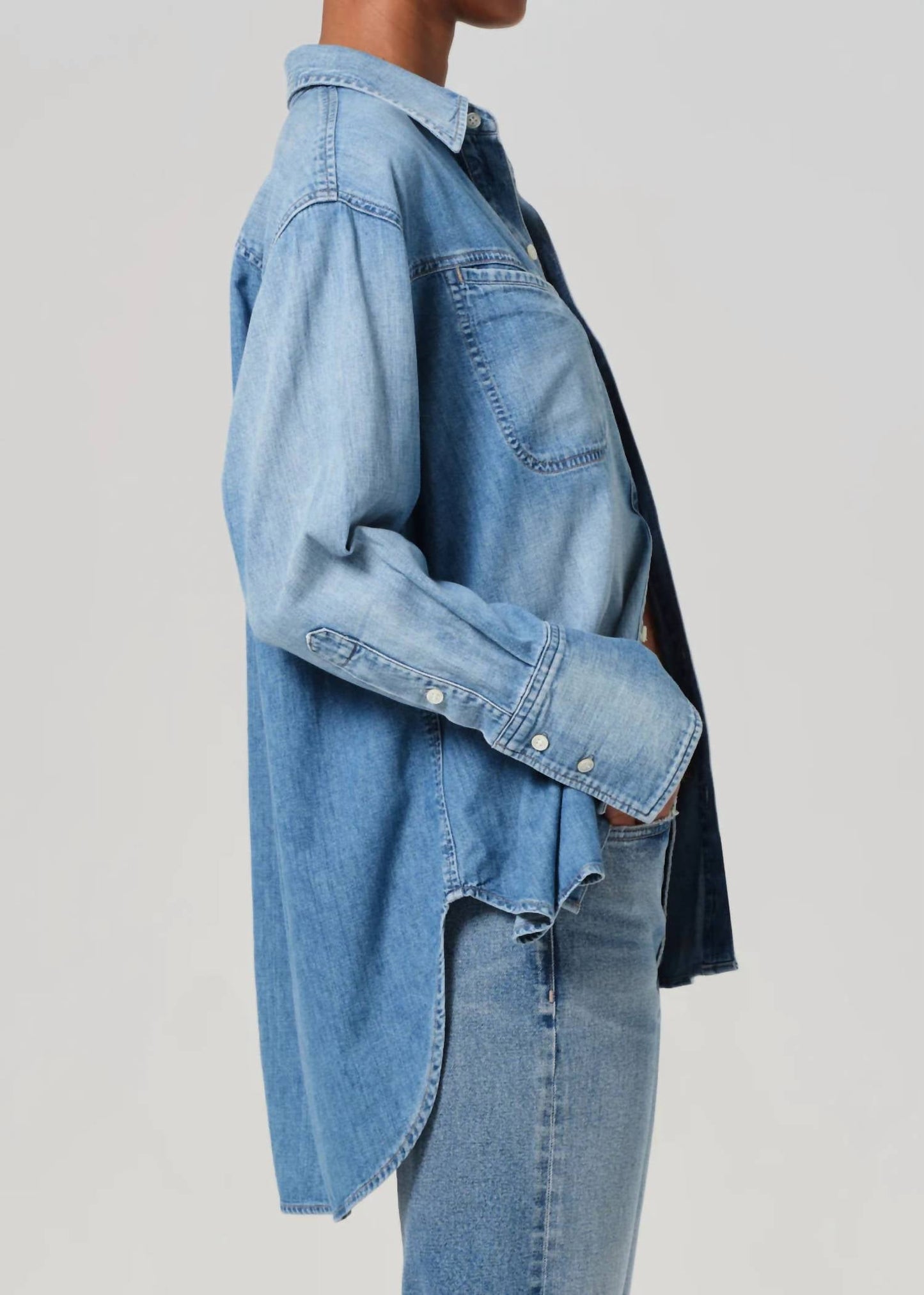 Citizens Of Humanity - Solene Denim Long Sleeve Shirt