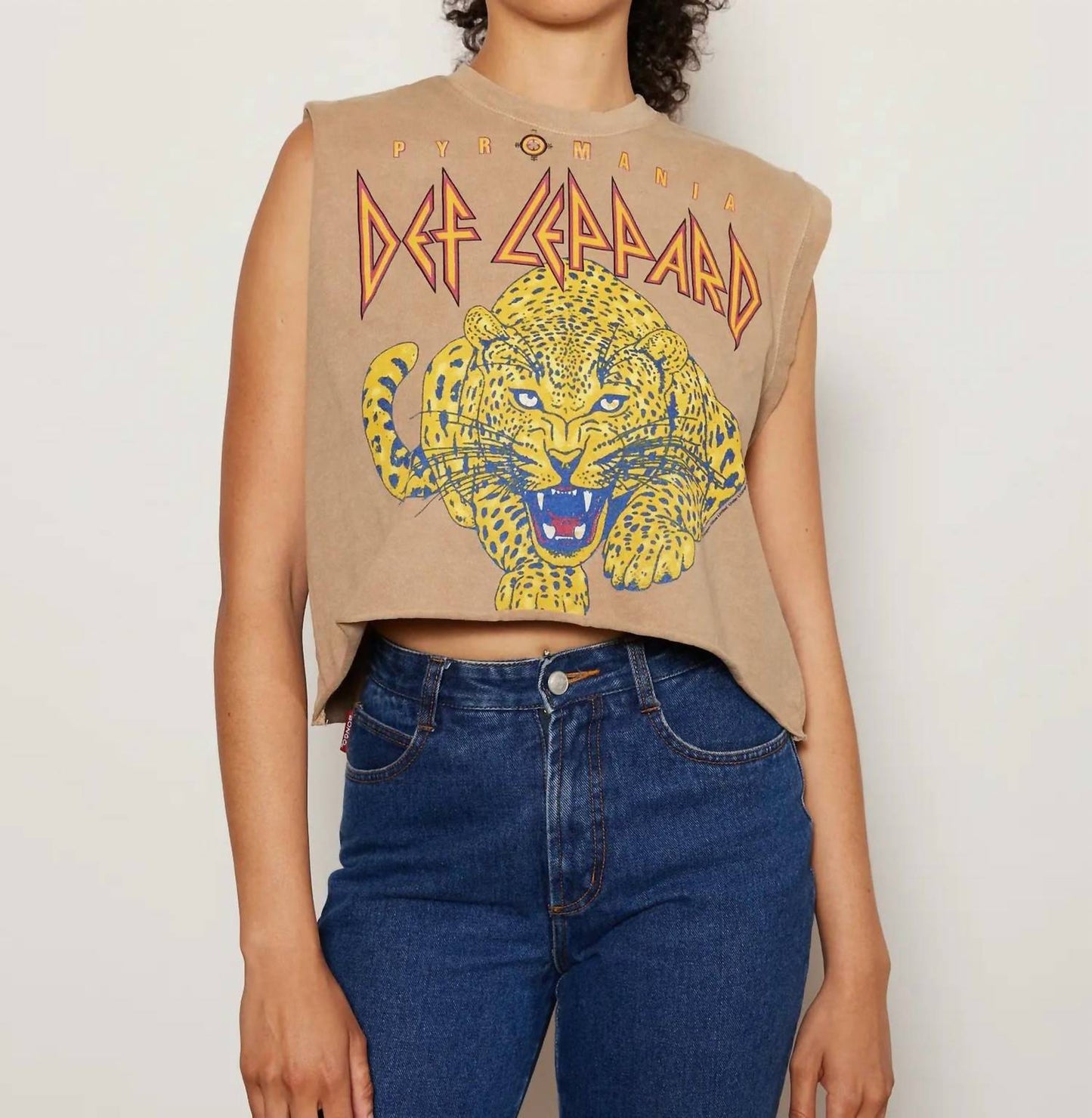 People Of Leisure - Def Leepard Pyromania Tank