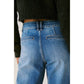 Kancan - High Rise Trouser Wide Leg Jeans