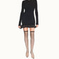 Simon Miller - Otto Knit Poplin Combo Dress