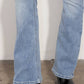 Artemis Vintage - Women's High Rise Stretch Double Waist Bootcut Jeans