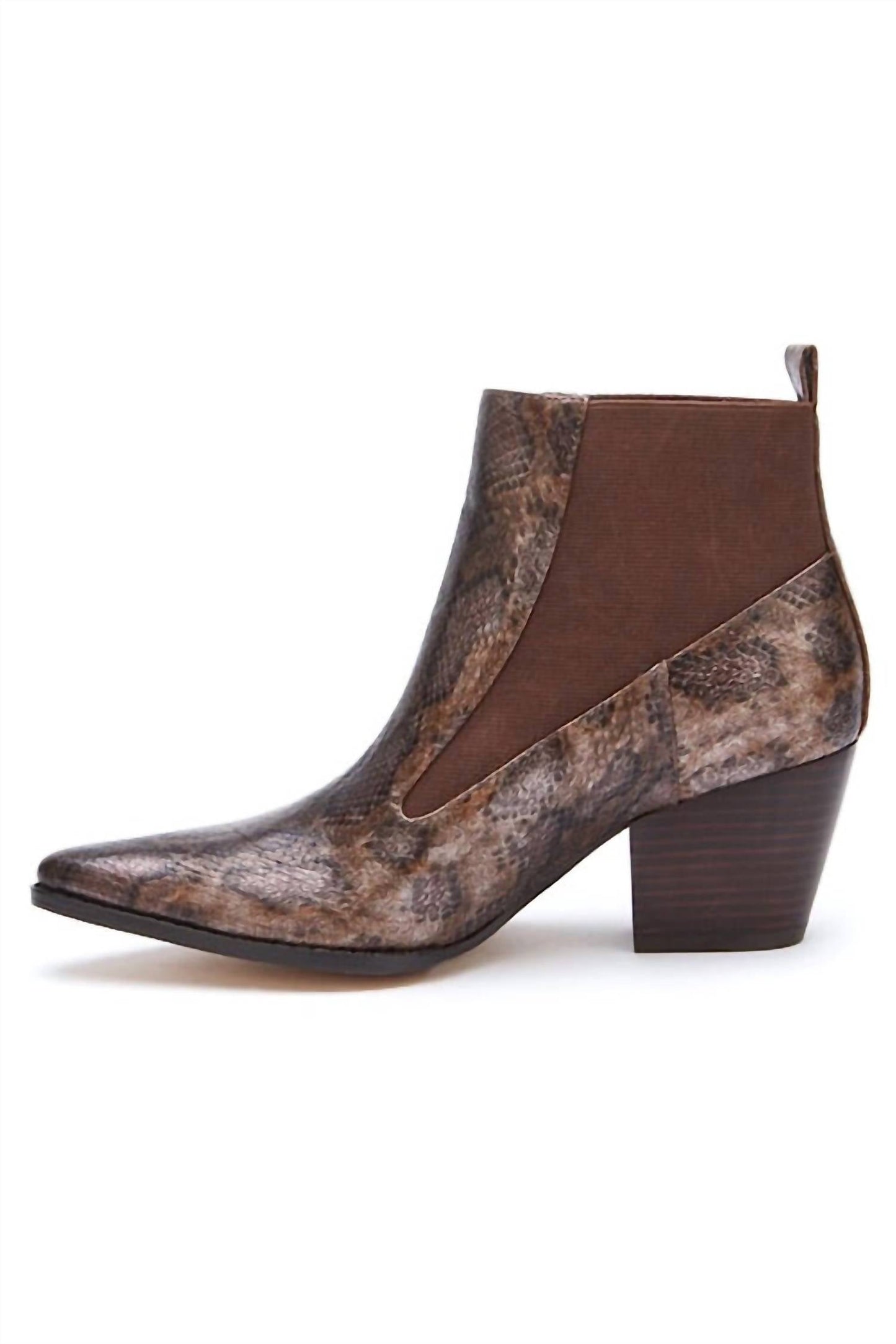 Matisse - Women's Snakeskin Bootie