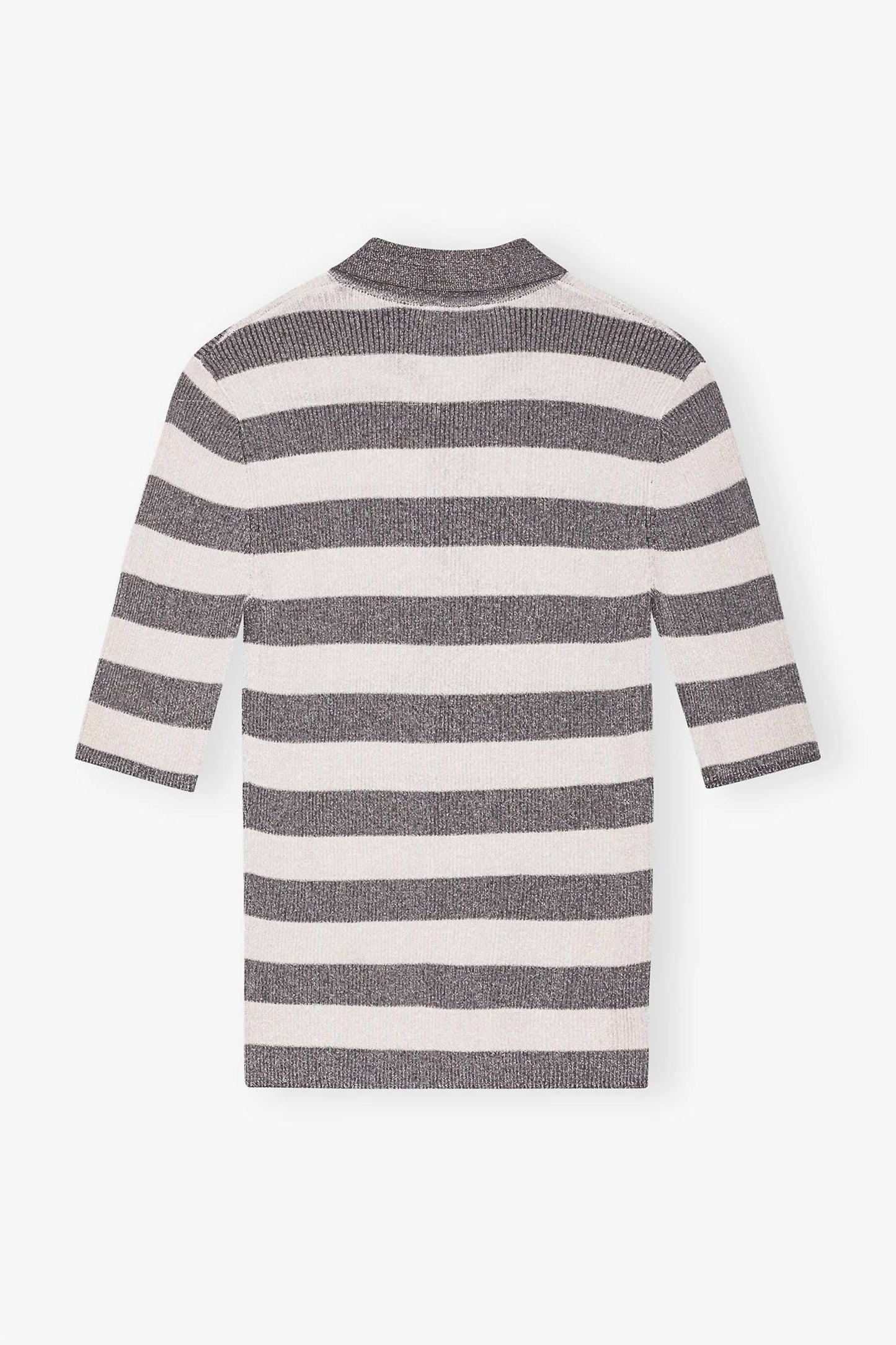 Ganni - Sparkle Rib Polo