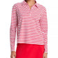 Addison Bay - Mulberry Long Sleeve Polo Shirt