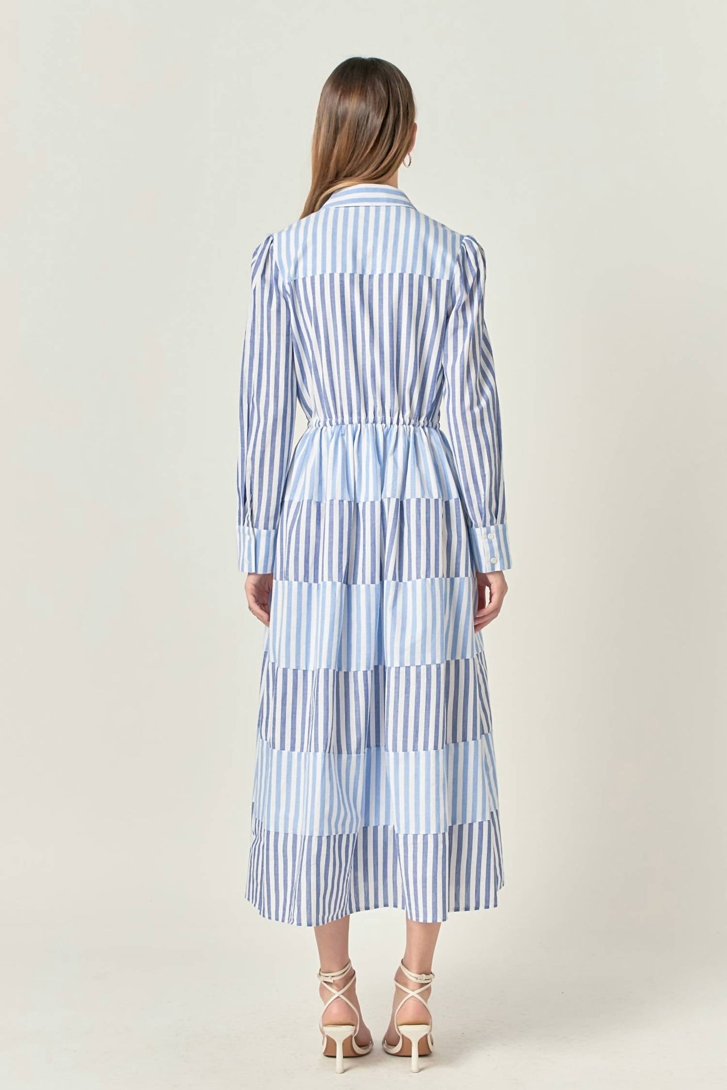 English Factory - Stripe Block Maxi Dress