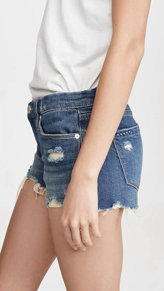 Blanknyc - The astor raw hem deinm shorts in shake it out