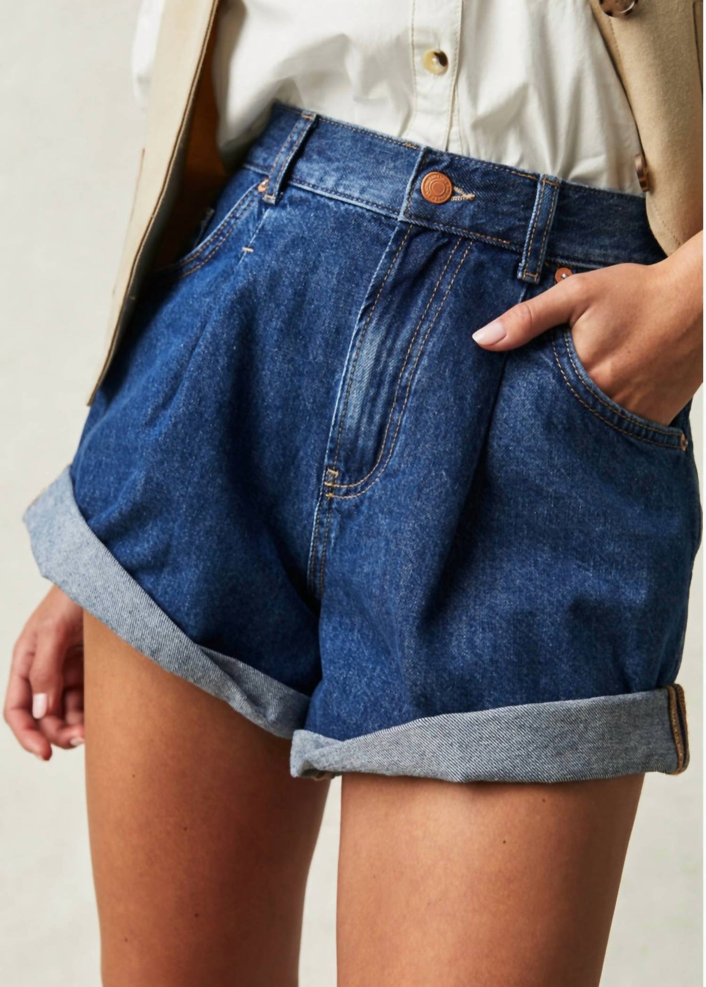 Free People - Danni Vintage-inspired Short