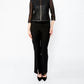 Frank Lyman - Zipper Closure Striped Jacket