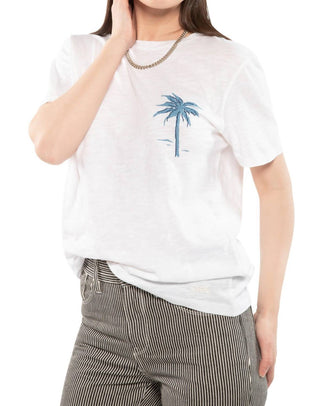 On This Day - "la vie est belle" Graphic Short Sleeve Knit Tee