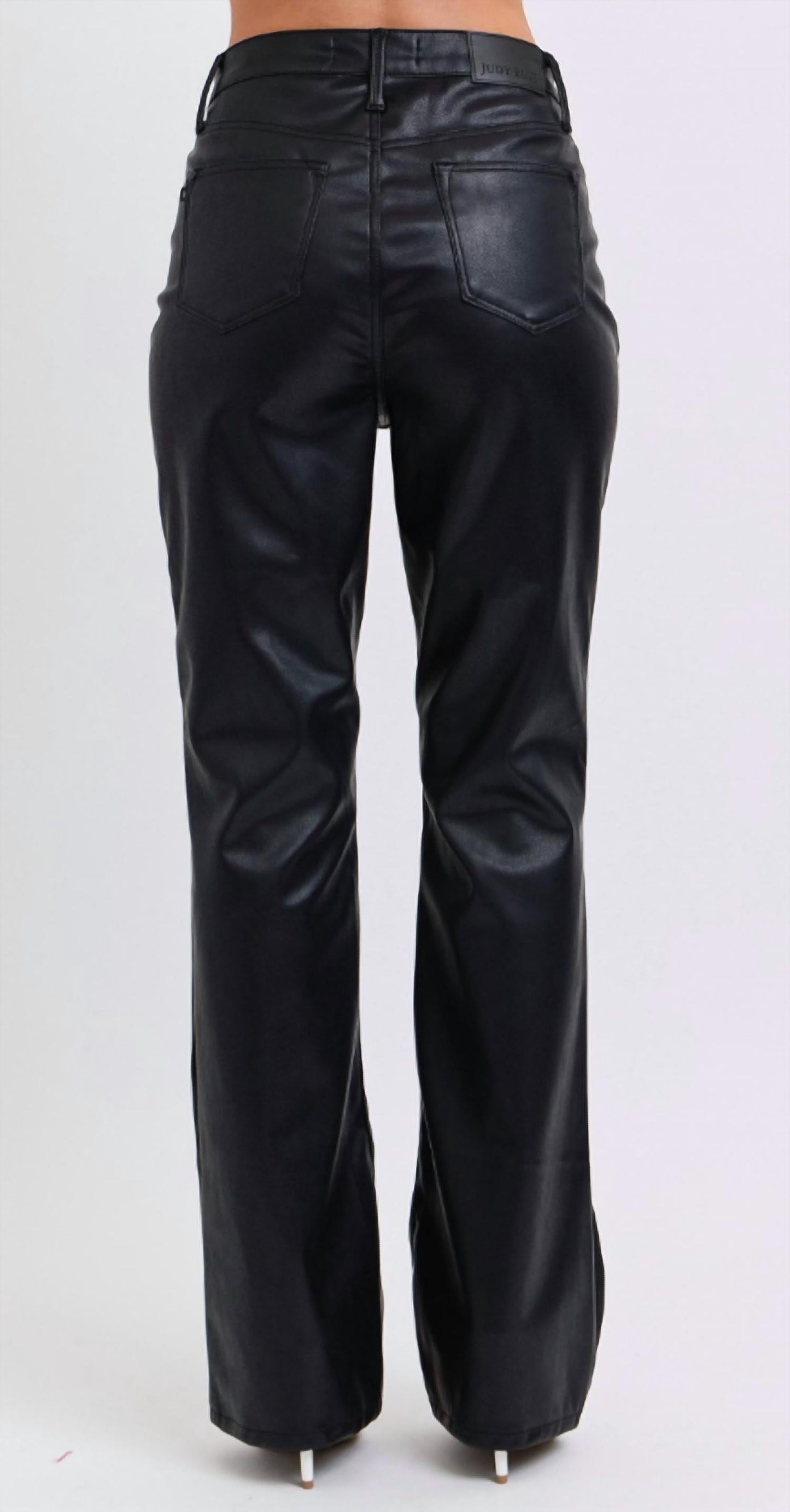 Judy Blue - Faux Leather Bootcut Pants