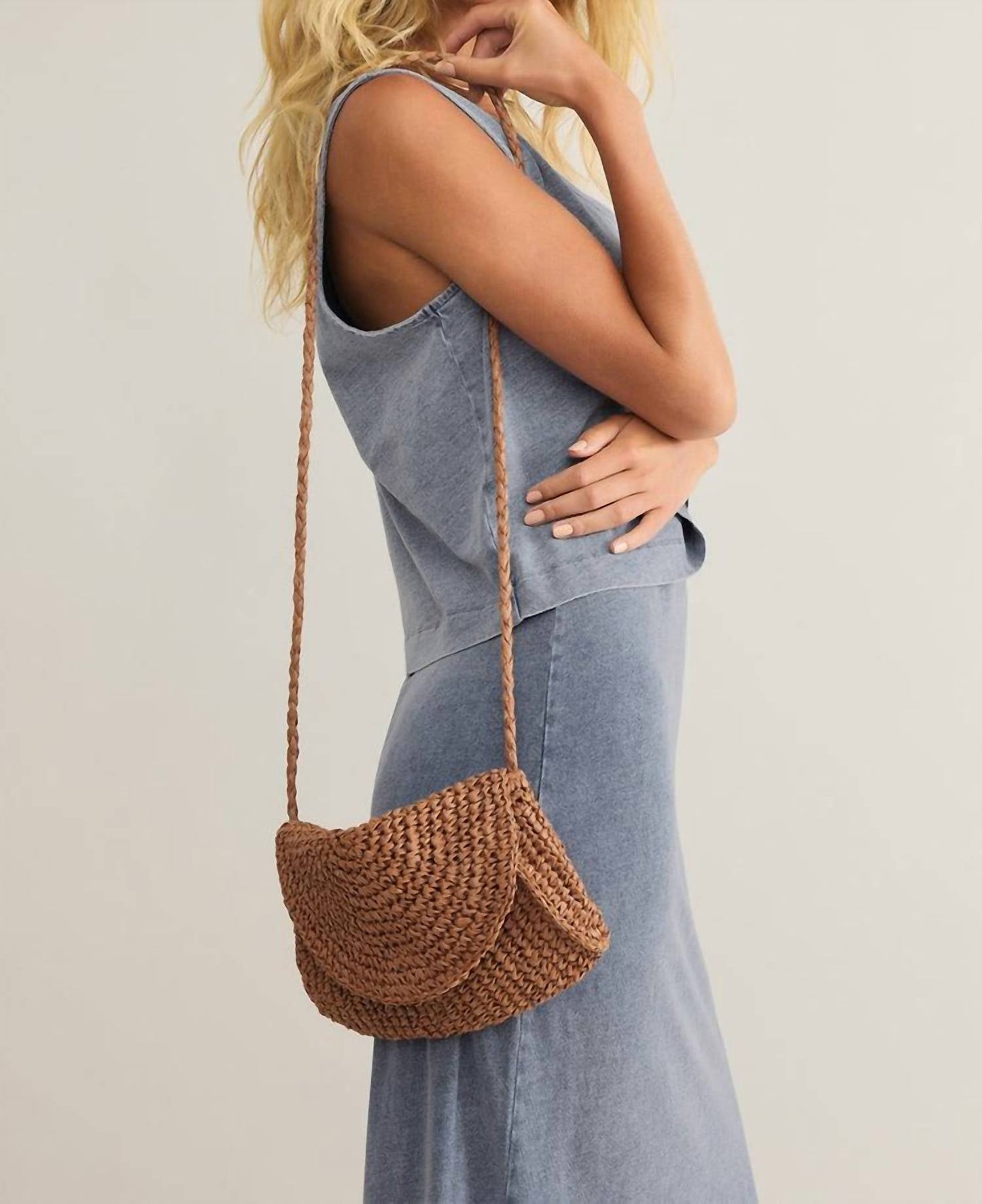 Z Supply - Sand Dollar Mini Straw Bag