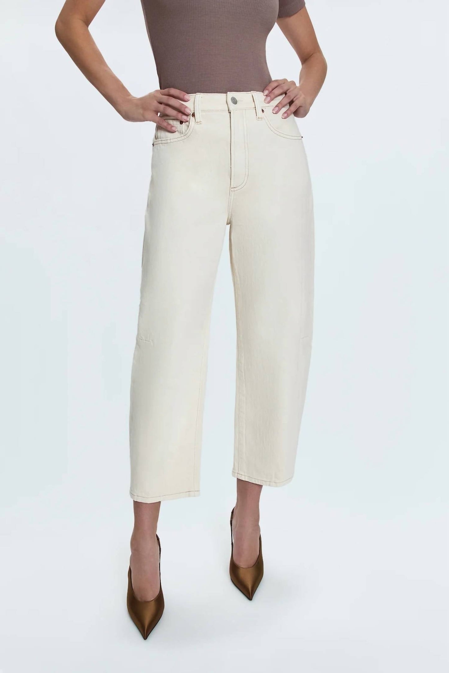 Pistola - Eli High Rise Barrel Jeans