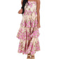 Flying Tomato - Sweet Stroll Floral Midi Dress
