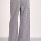 Elan - Gingham Wide Leg Pants