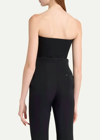 Alexander Mcqueen - Curved Strapless Bustier