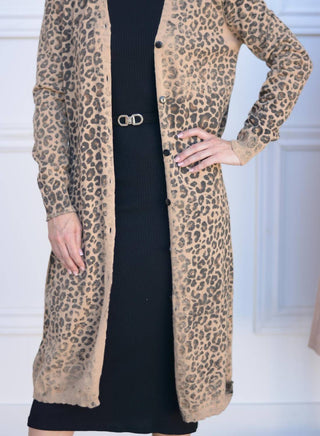 Elan - Rue Leopard Cardigan