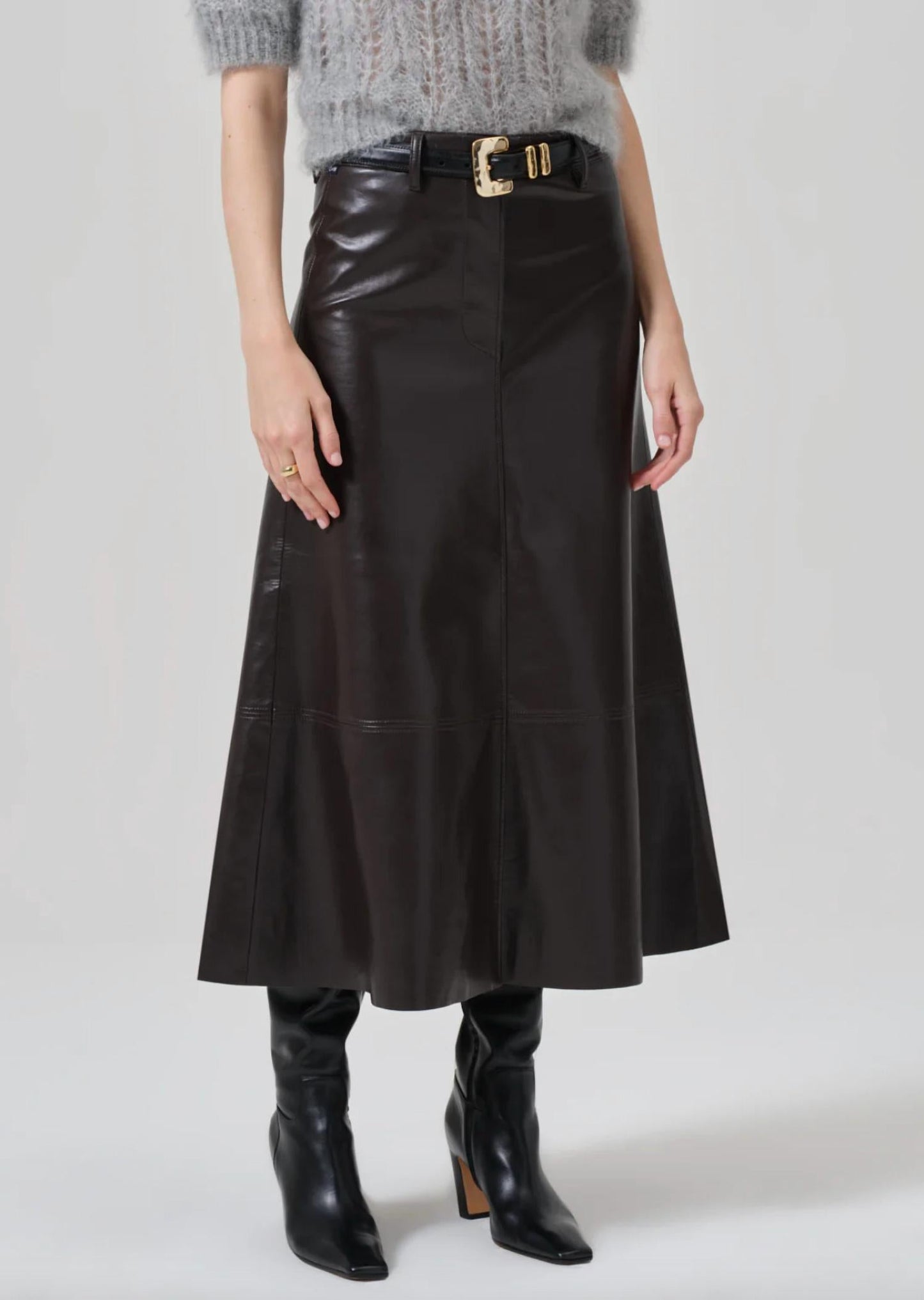 Citizens Of Humanity - Cassia Leather Skirt