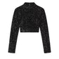 Frame - Cropped Sequin Top
