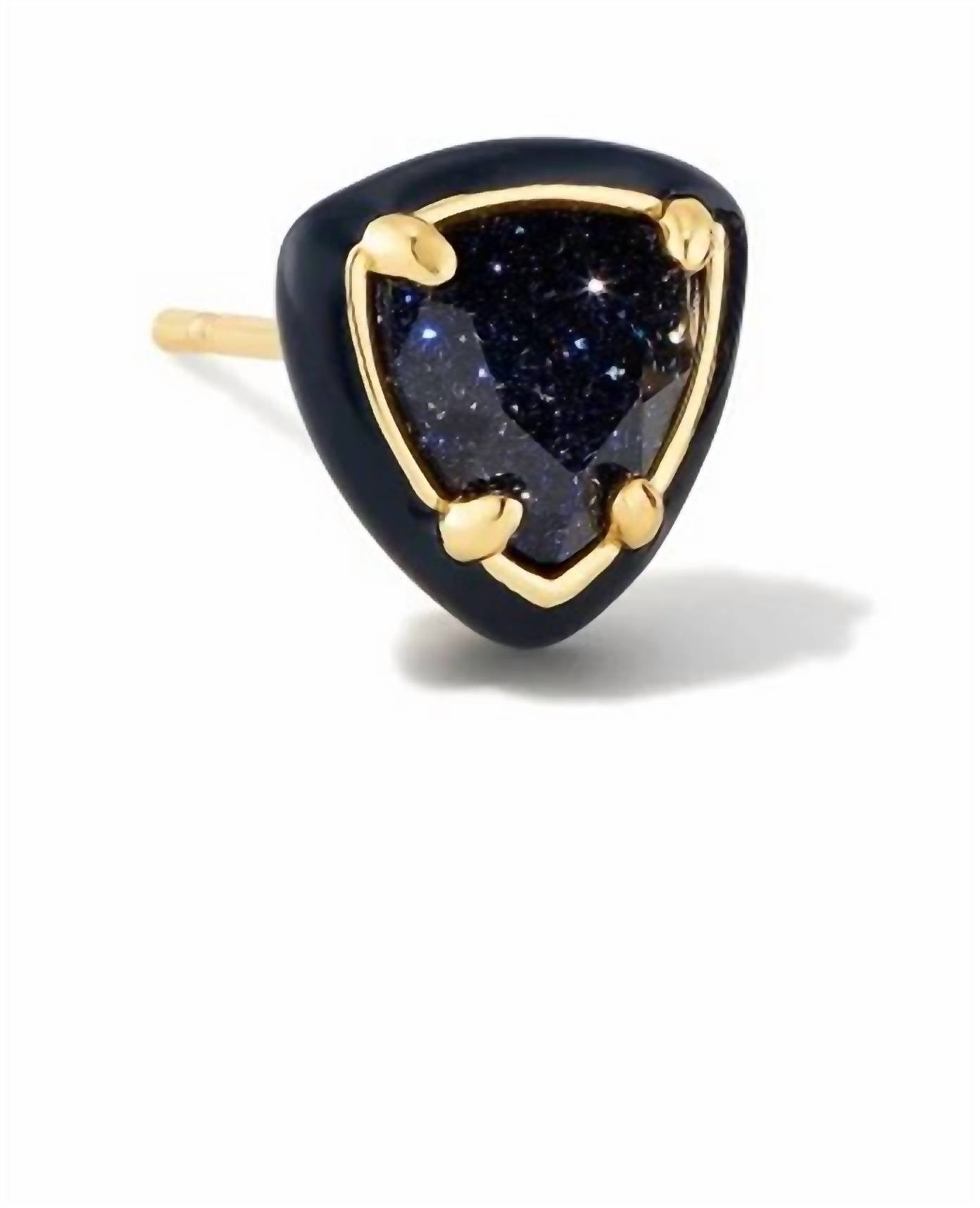 Kendra Scott - Arden Gold Enamel Framed Stud Earrings