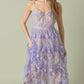 Endless Rose - Crochet Layered Midi Dress
