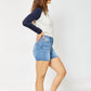 Judy Blue - Raw Hem Jean Shorts