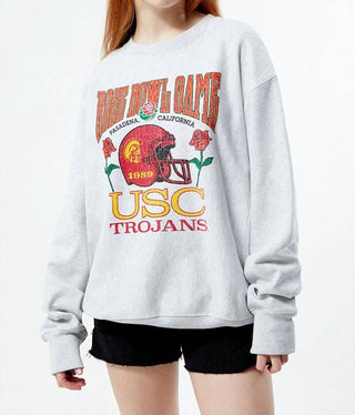 Champion - Rose Bowl USC Champion Crew Neck Sweatshirt