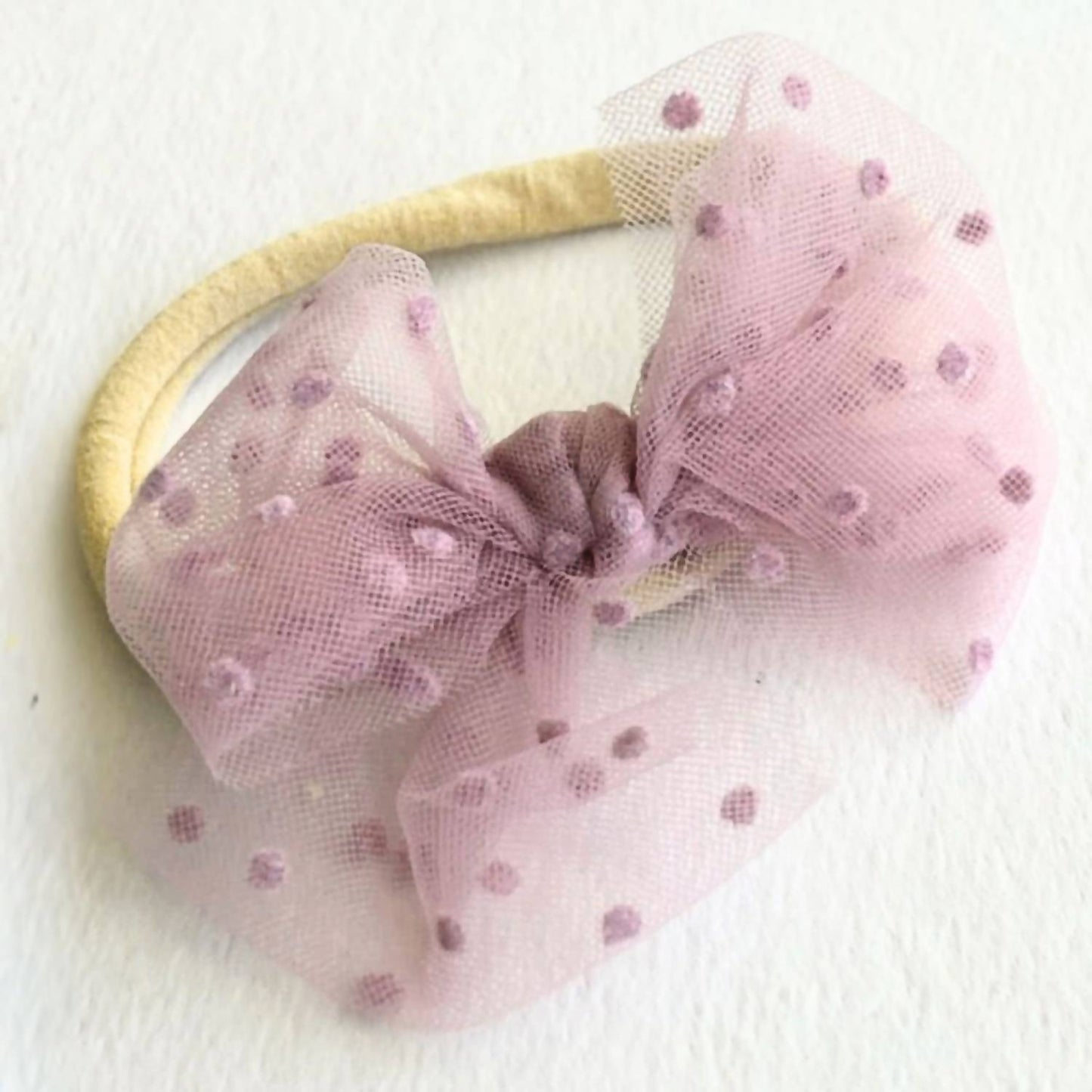 A Little Lacey - Baby Bow Headband