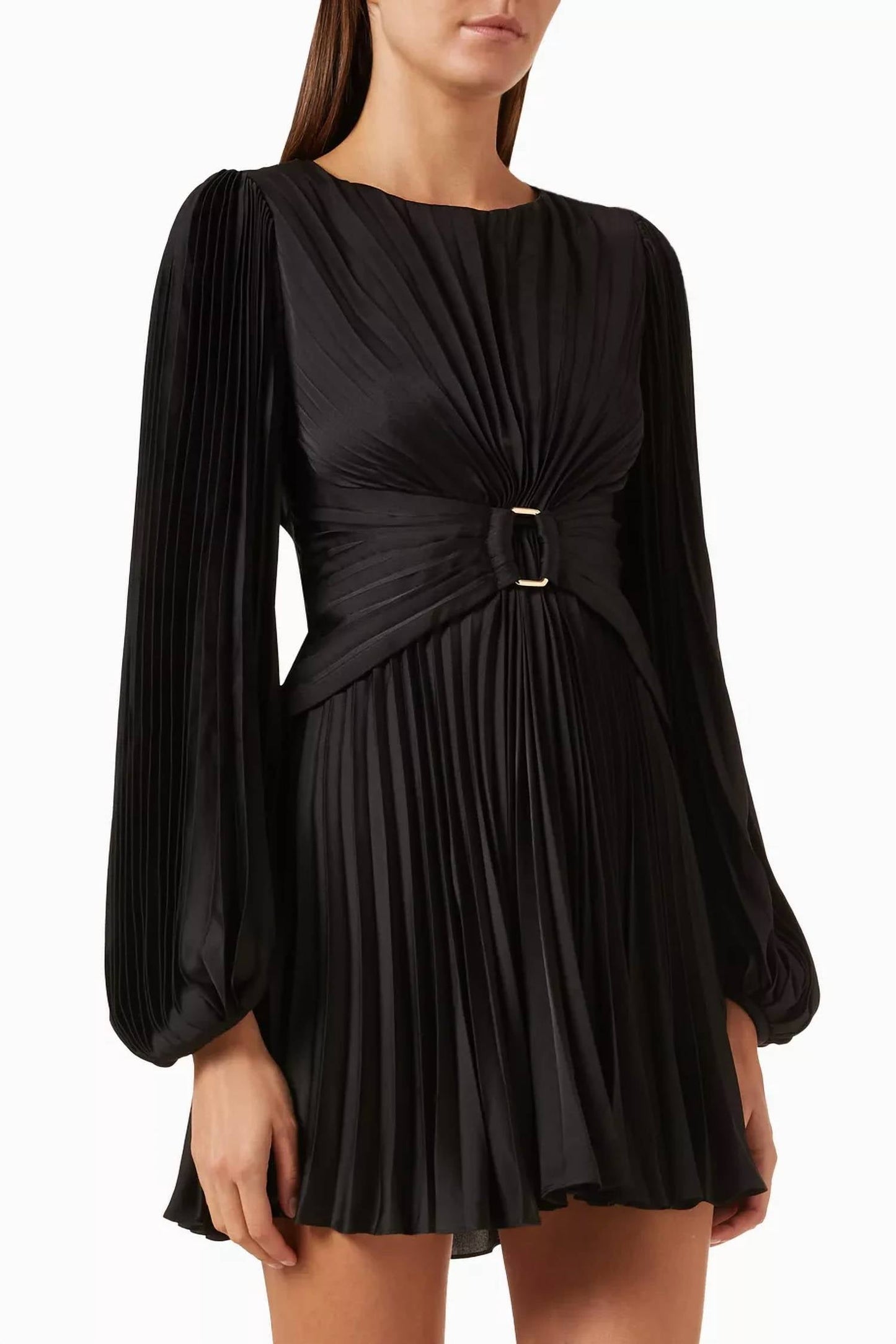 Acler - Norseman Pleated Mini Dress