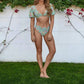 Pq Swim - Sprout Devon Cap Sleeve Bikini Top