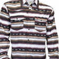 Cowboy Hardware - Men's Striped Aztec Long Sleeve Print