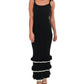 Klesis - Seaside Ruffle Knit Maxi Dress