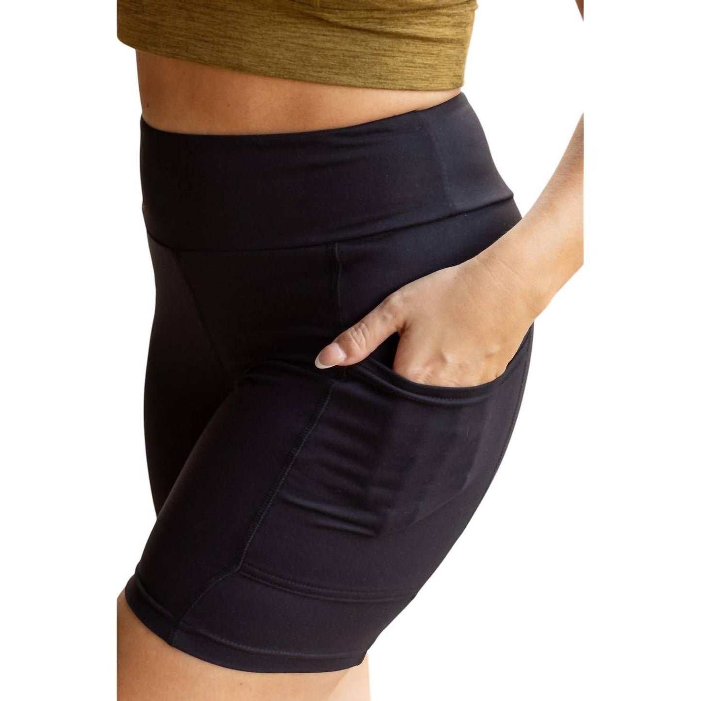 Julia Rose - Biker Short with Pocket