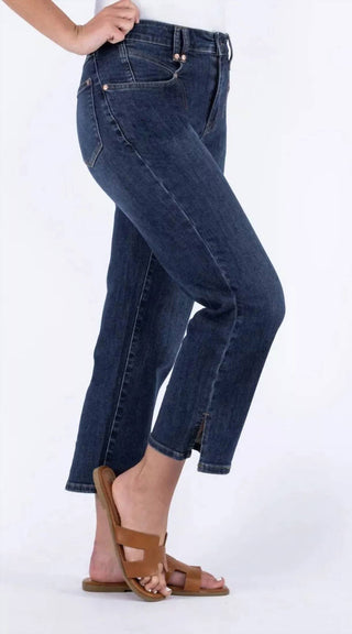 Judy Blue - Side Slits Cropped Jeans