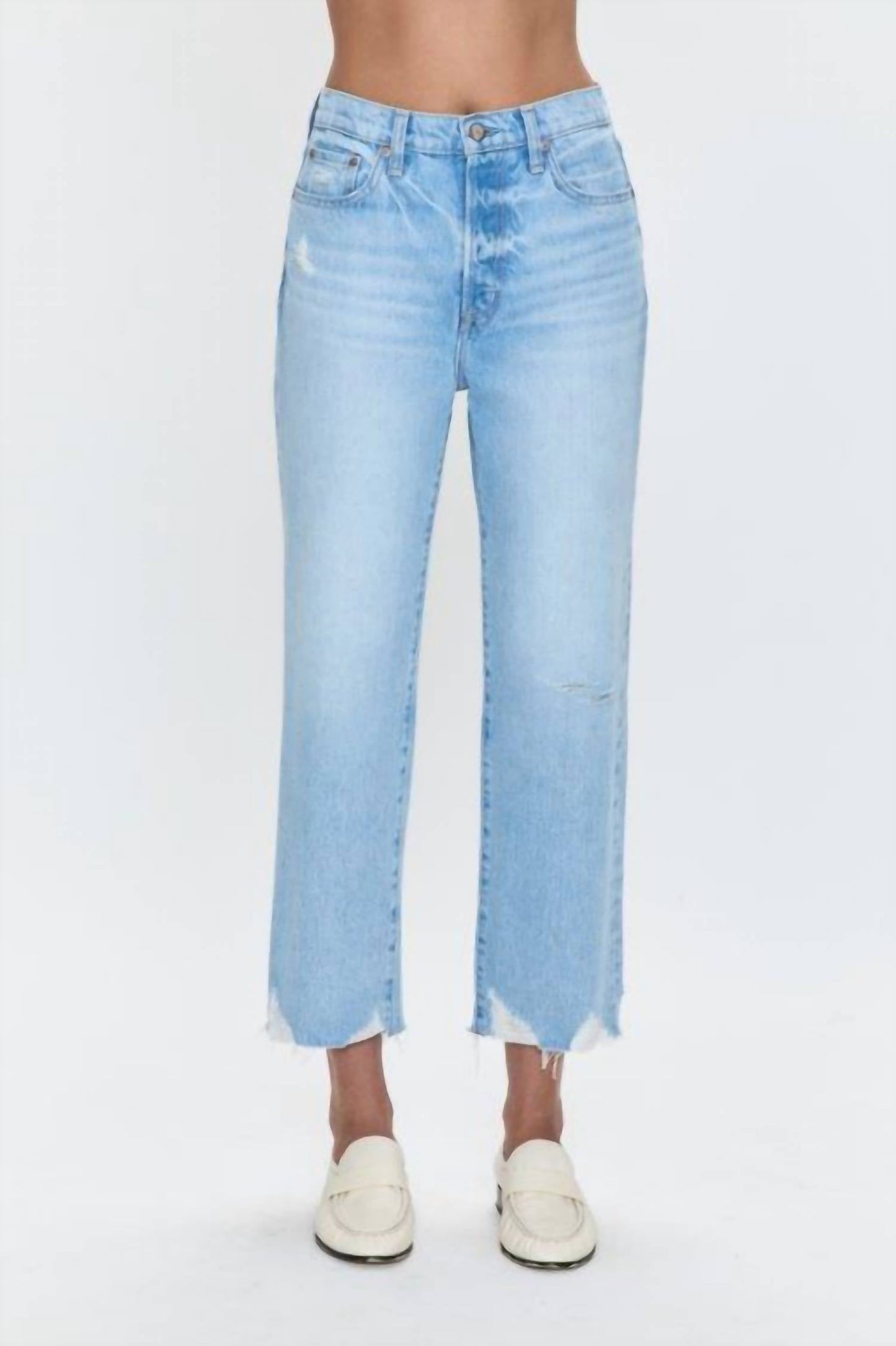 Pistola - Cassie Crop Super High Rise Straight Crop Jeans