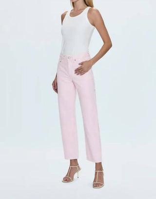 Pistola - Lexi Rise Bowed Straight Jeans