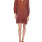 Johnny Was - Kiana Bishop Sleeve V Neck Dress