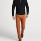 Peter Millar - Men's Autumn Crest Suede Trim 1/4 Zip Sweater