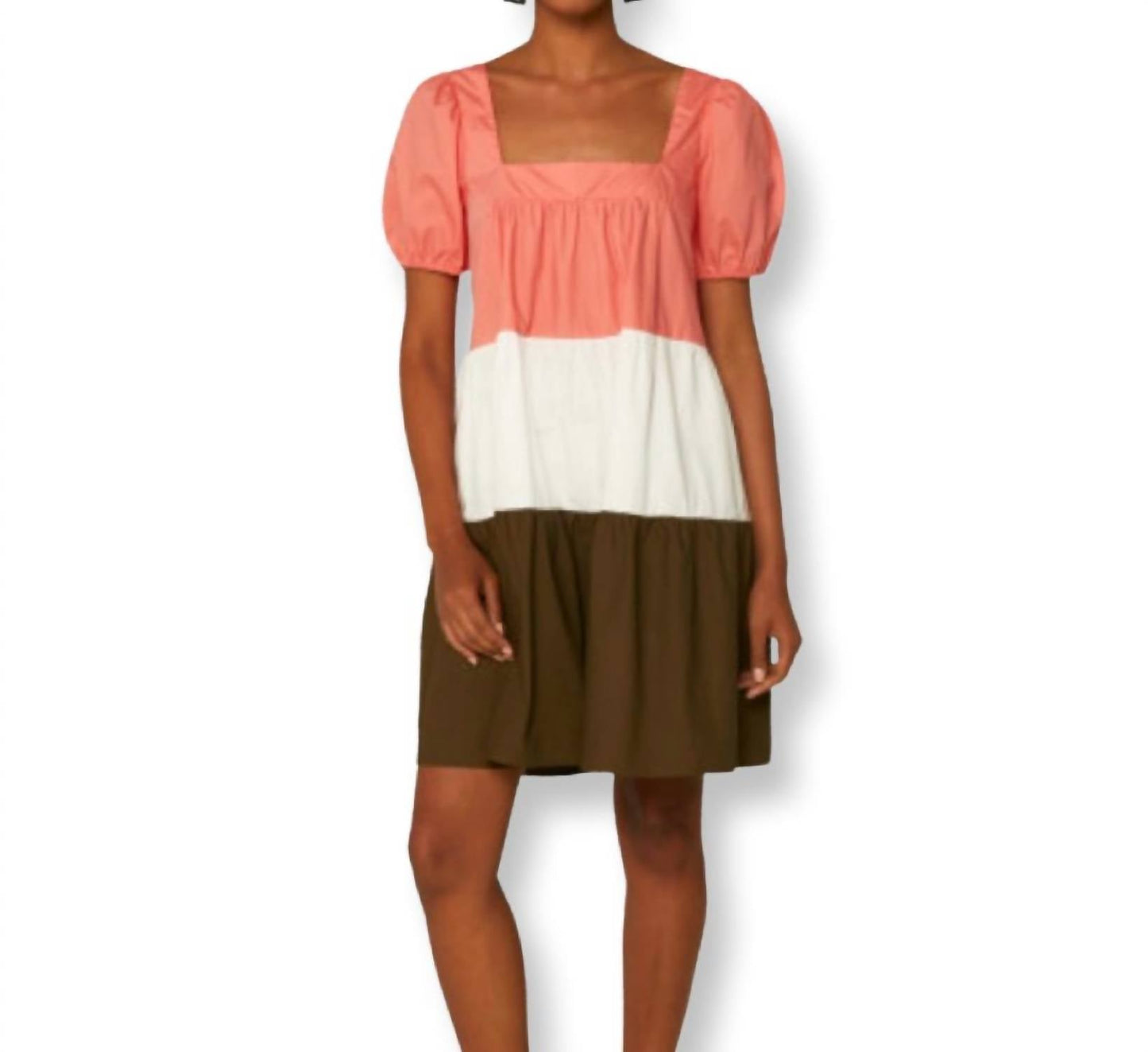 Compania Fantastica - Women's Color Block Dress