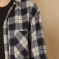 Entro - Denim & Plaid Top
