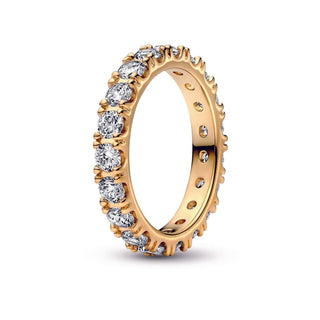 Pandora - Women's Sparkling Row Eternity Ring